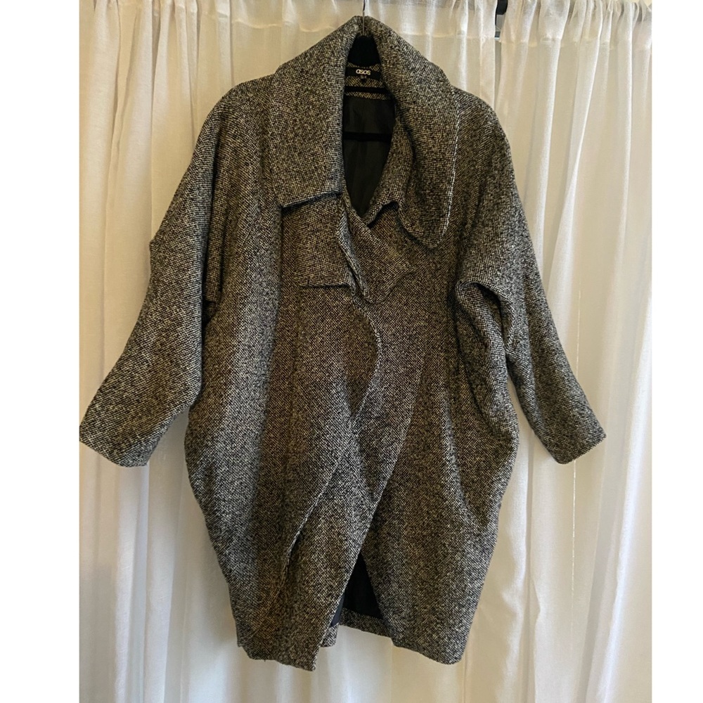 ASOS Tweed Coat, Sz 4
